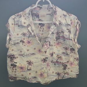 Billabong Crop Button Up